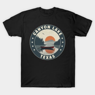 Canyon Lake Texas Sunset T-Shirt